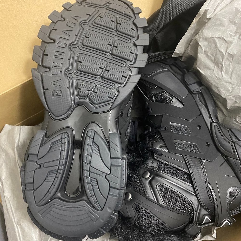 Balenciaga mens hiking boots